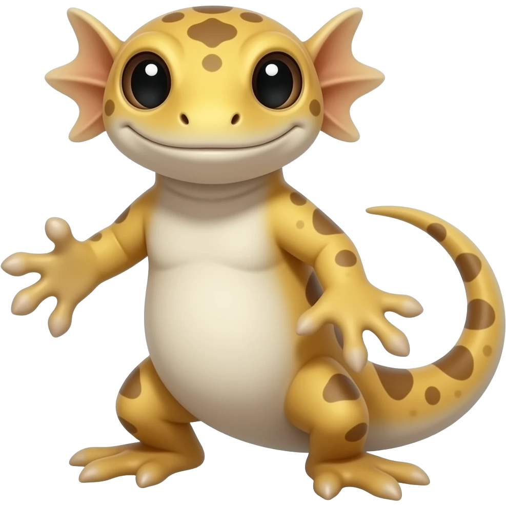 Cartoon 2d Newt emoji