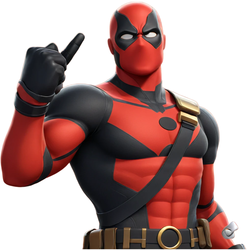 muscular superhero in bodysuit emoji