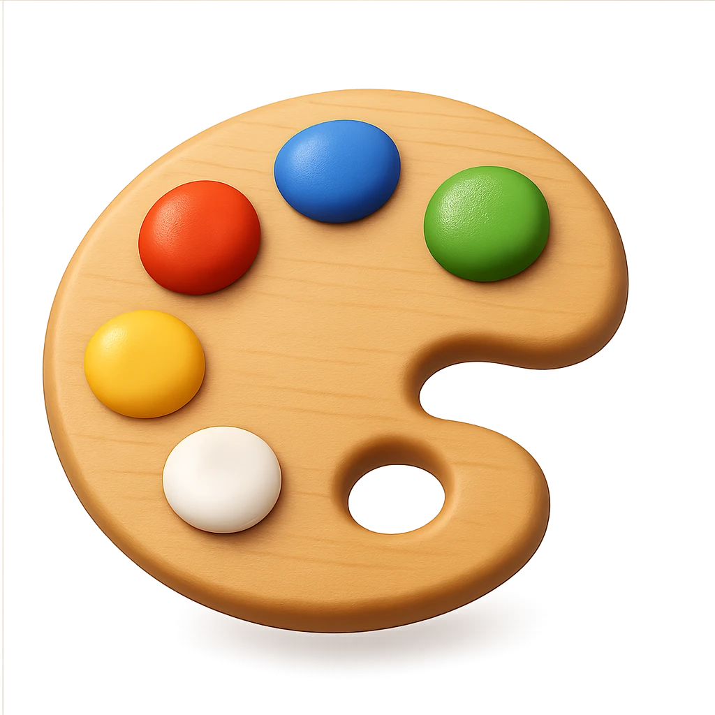 {
  "title": "3D Skeuomorphic Emoji Icon Schema",
  "type": "object",
  "properties": {
    "object": {
      "type": "string",
      "description": "Name of the object to be represented (e.g., 'money bag', 'camera', 'pizza')."
    },
    "style": {
      "type": "string",
      "enum": ["3D skeuomorphic emoji"],
      "description": "Visual style to be used for rendering."
    },
    "materials": {
      "type": "object",
      "properties": {
        "base": {
          "type": "string",
          "description": "Primary material texture, e.g., 'smooth cloth', 'metallic', 'plastic'."
        },
        "details": {
          "type": "array",
          "items": { "type": "string" },
          "description": "Secondary materials or embellishments (e.g., rope, buttons, stitching)."
        }
      }
    },
    "colors": {
      "type": "object",
      "properties": {
        "baseColor": {
          "type": "string",
          "description": "Main color of the object (e.g., '#F5DEB3' for a beige sack)."
        },
        "accentColors": {
          "type": "array",
          "items": { "type": "string" },
          "description": "Accent or highlight colors (e.g., yellow for dollar sign)."
        }
      }
    },
    "lighting": {
      "type": "object",
      "properties": {
        "type": {
          "type": "string",
          "enum": ["soft", "ambient", "studio"],
          "description": "Lighting type used to shade and define volume."
        },
        "shadows": {
          "type": "boolean",
          "description": "Indicates if soft drop shadows are used."
        }
      }
    },
    "geometry": {
      "type": "object",
      "properties": {
        "dimensionality": {
          "type": "string",
          "enum": ["3D"],
          "description": "Indicates that object is rendered in 3D."
        },
        "roundedEdges": {
          "type": "boolean",
          "description": "Indicates if object has smooth, rounded edges."
        }
      }
    },
    "expression": {
      "type": "string",
      "enum": ["playful", "realistic", "friendly"],
      "description": "Overall emotional tone of the icon."
    },
    "background": {
      "type": "string",
      "enum": ["transparent", "white", "gradient"],
      "description": "Background type for the rendered emoji."
    }
  },
  "required": ["object", "style", "materials", "colors", "lighting", "geometry", "expression", "background"]
}

palette emoji