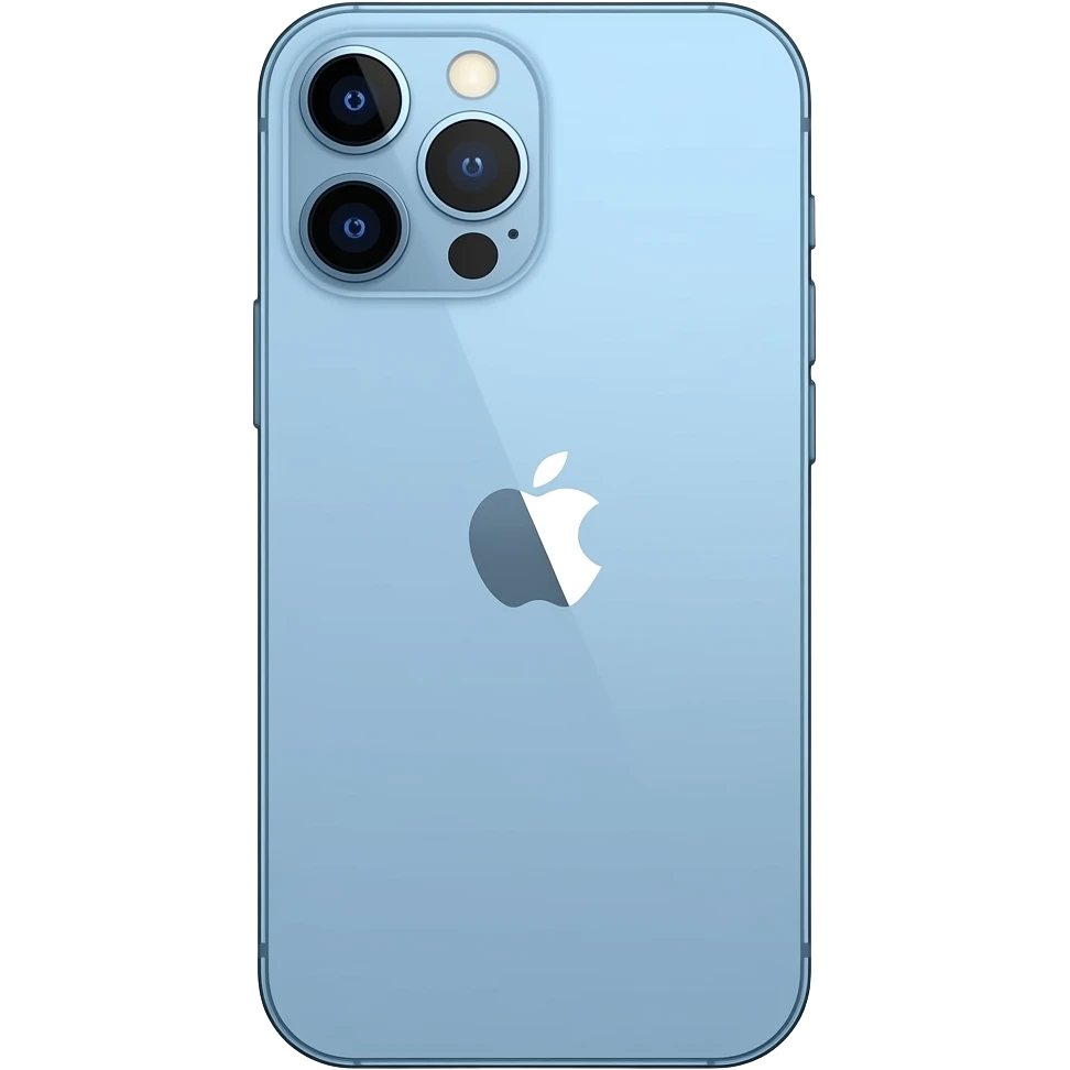 iPhone baby blue emoji