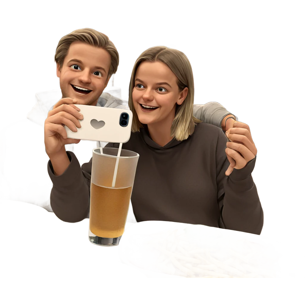 happy moment at the restaurant emoji