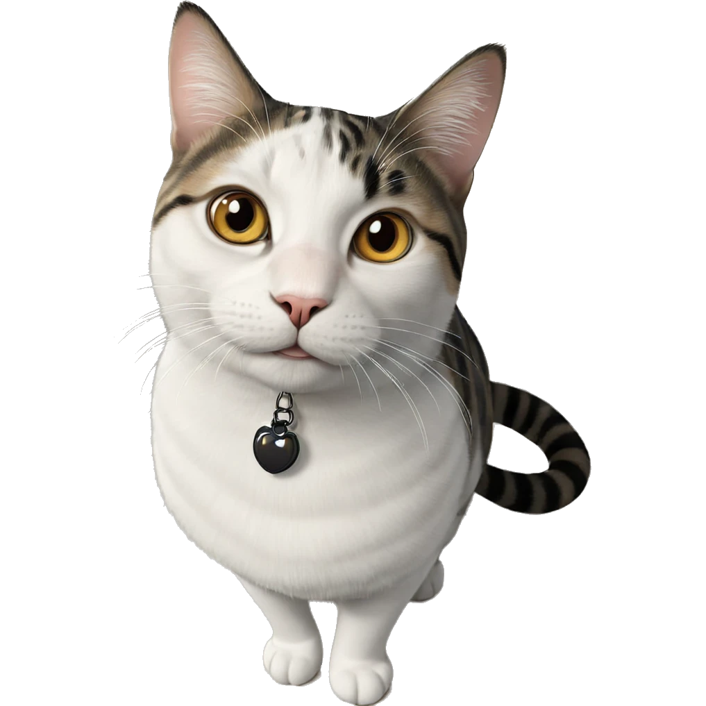 realistic cat portrait close up emoji