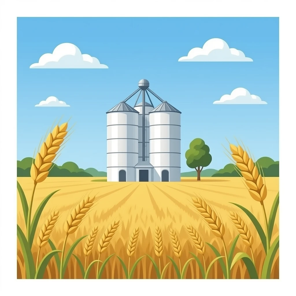 Grain silo emoji