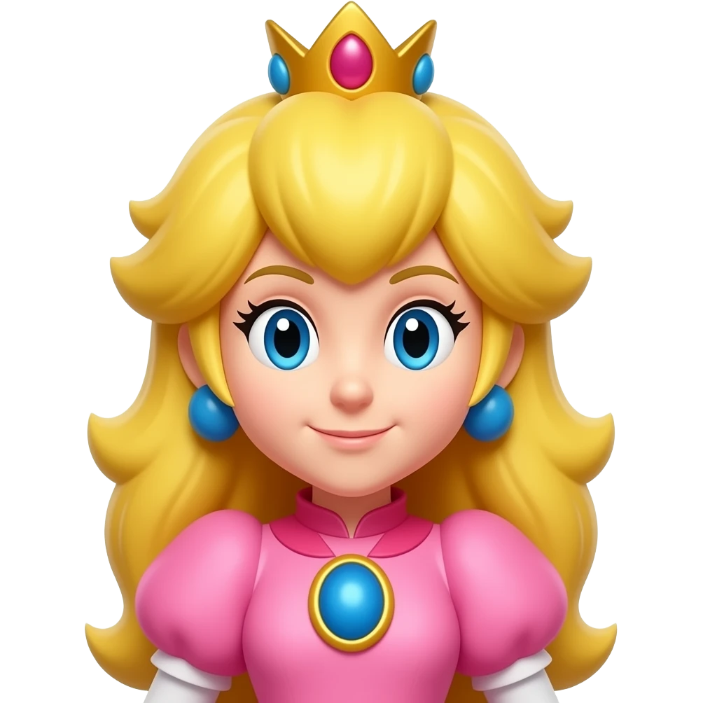 Princess peach hd emoji