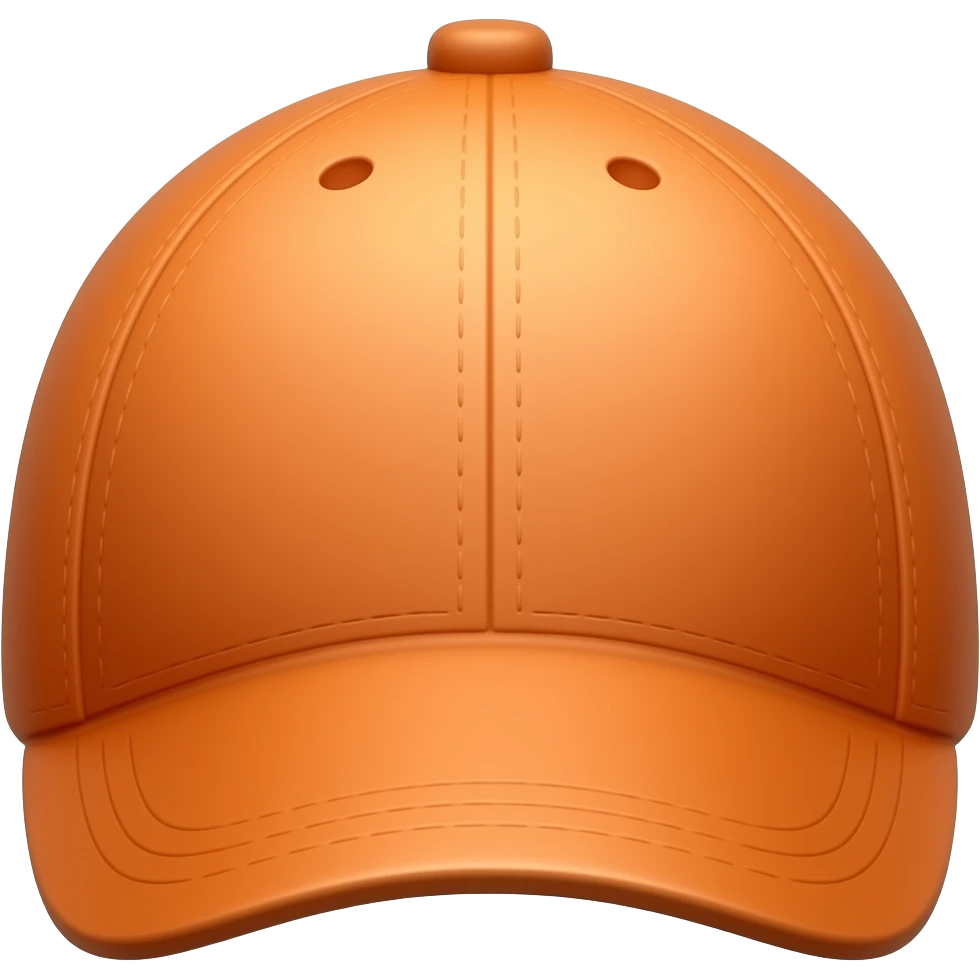 Please generate orange cap  in from emoji emoji