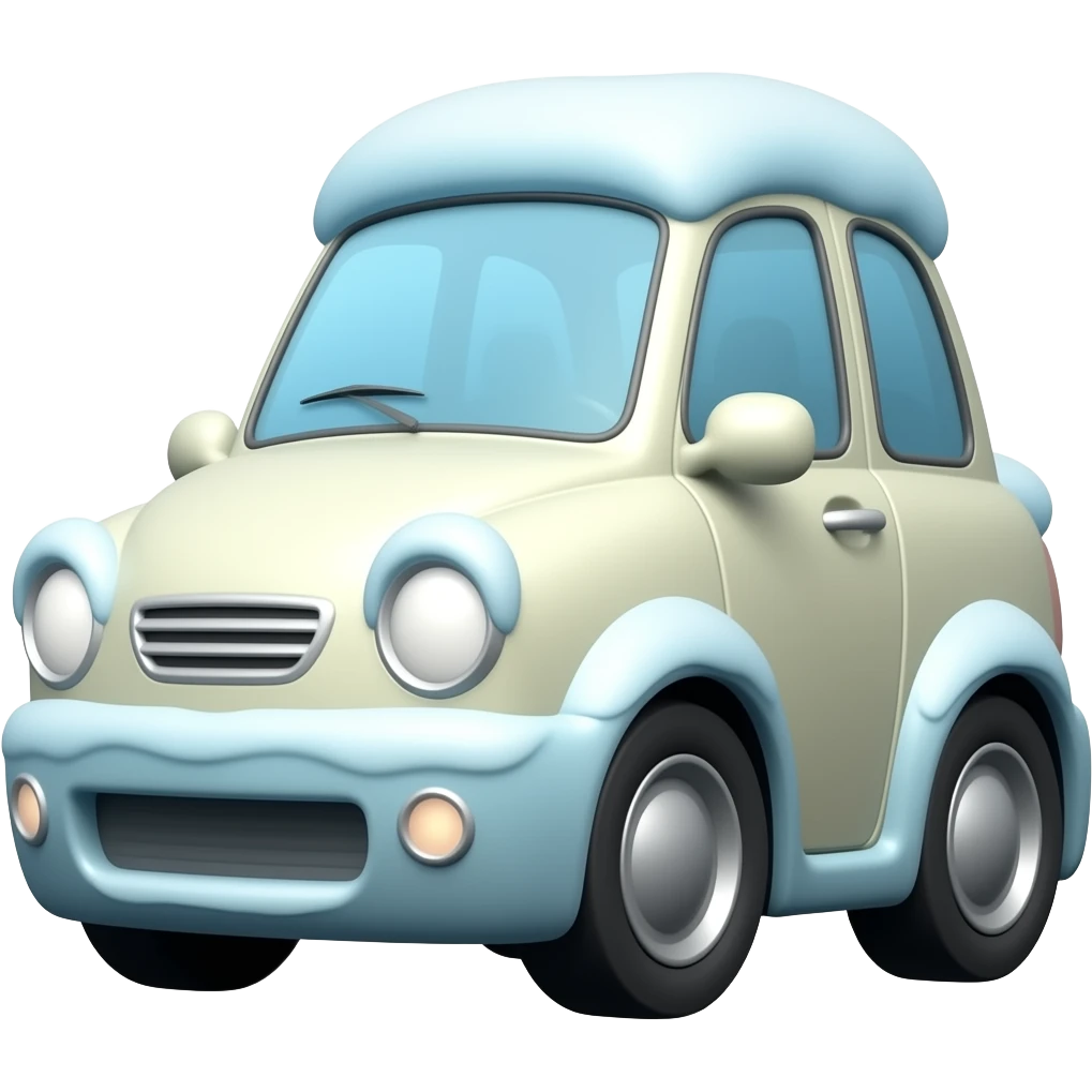 Snow Car emoji