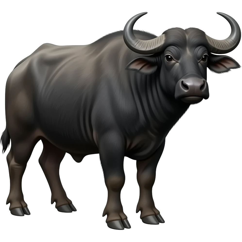 black water buffalo emoji