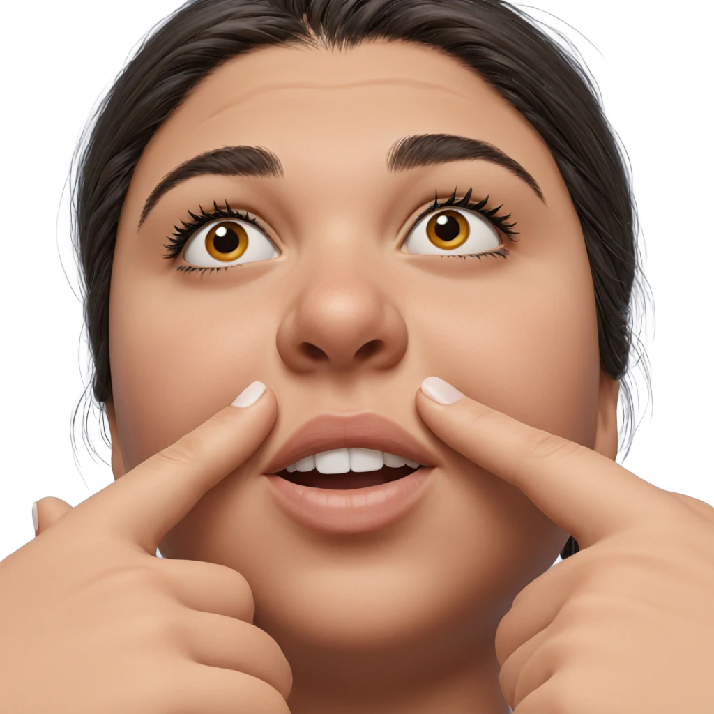 realistic portrait of girl emoji