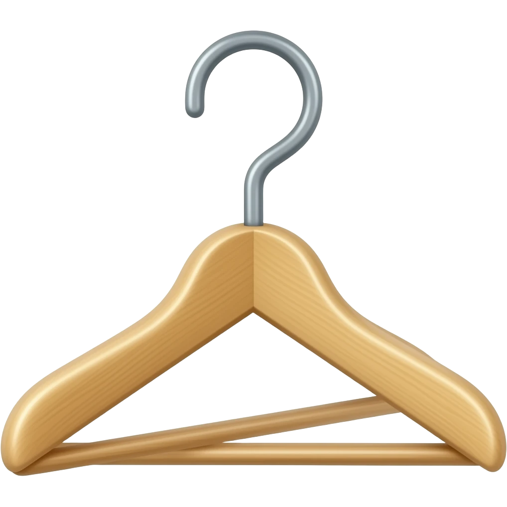 Coat hanger emoji