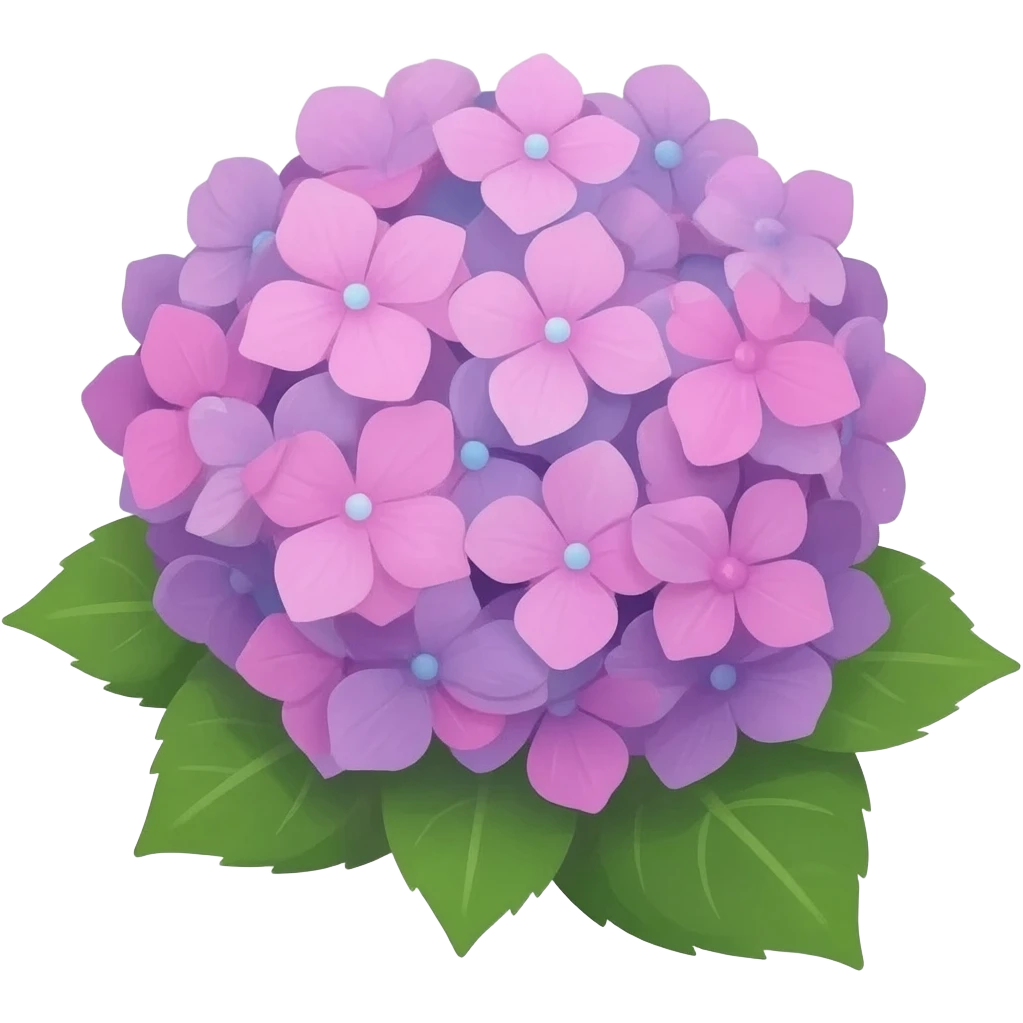 Hydrangea emoji