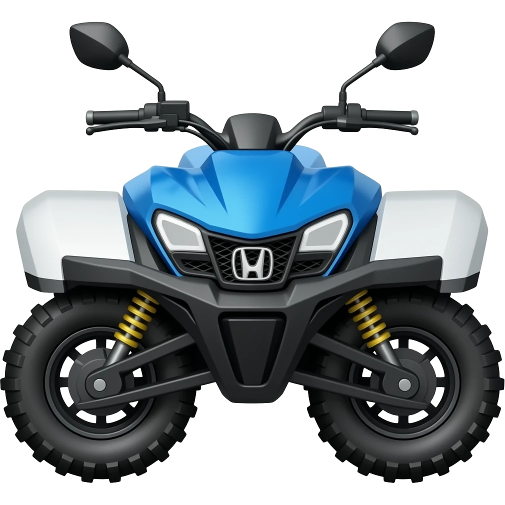 Blue honda talon emoji
