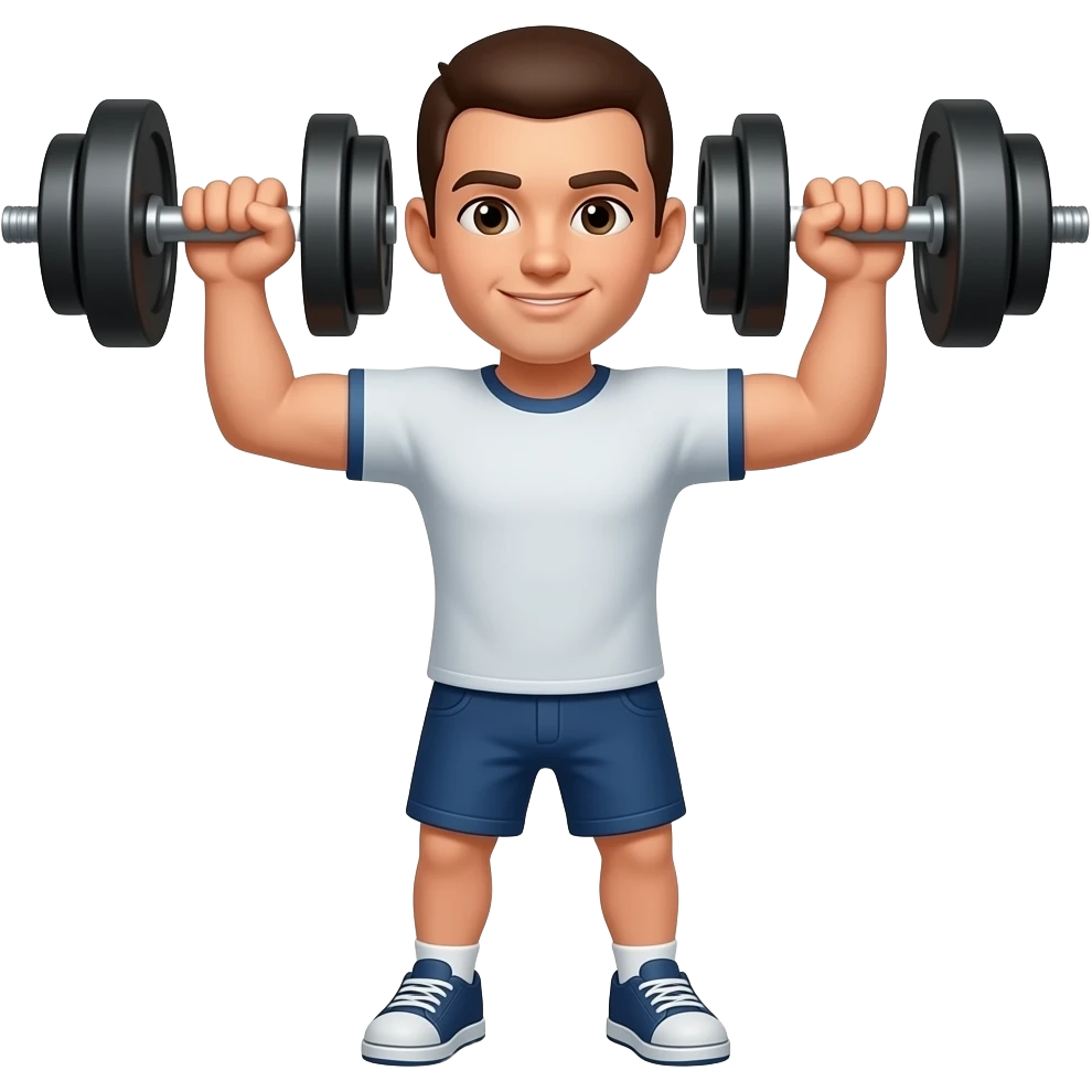 create emoji of gym emoji