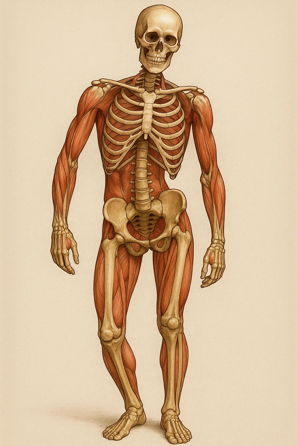 Uomo con problemi di asimmetrie e bacino inclinato, visione anatomica senza scritte emoji