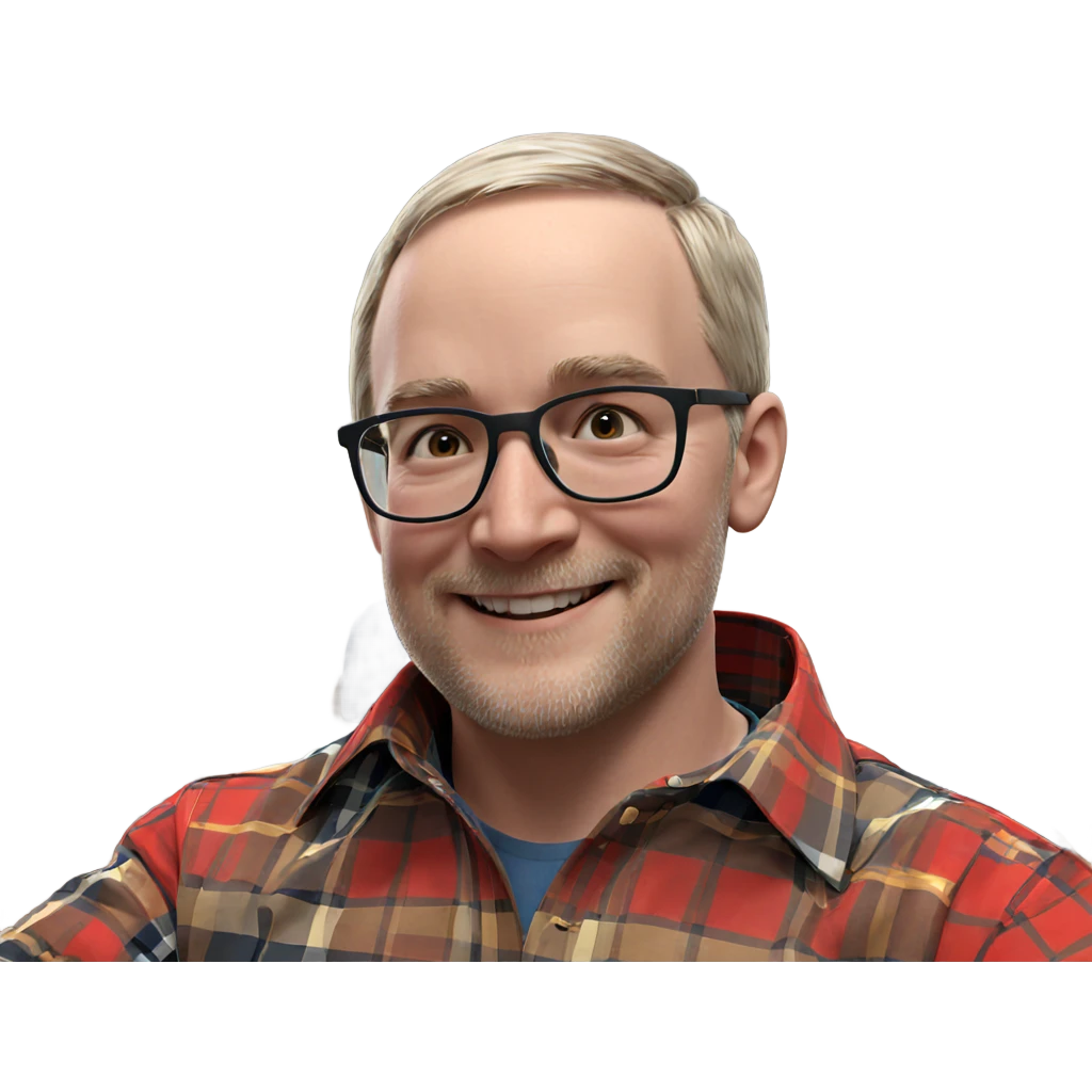 smiling boy in plaid shirt emoji