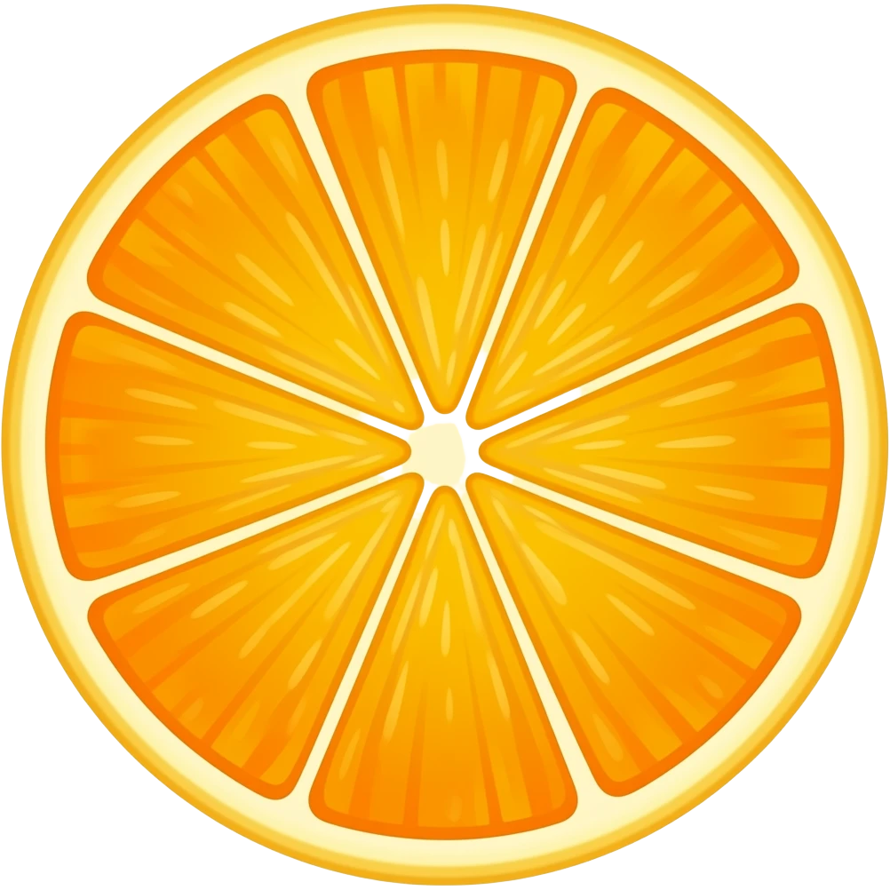 orange slice emoji