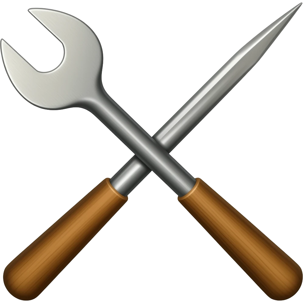 crowbar tool emoji