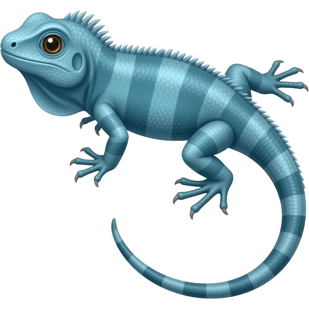 blue lizard emoji