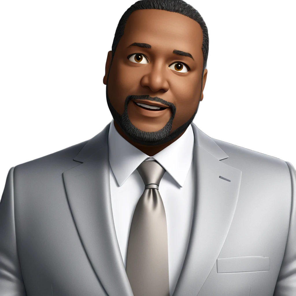 formal attire with beard emoji