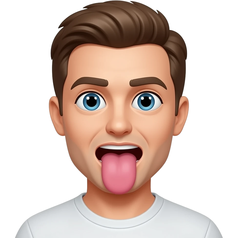 crazy drooling emoji emoji