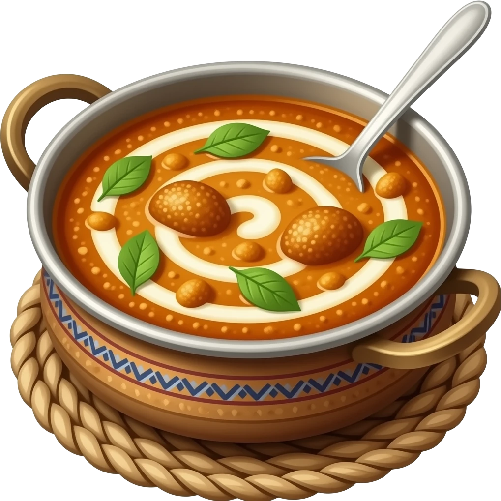 with a slightly rustic handmade look, as if prepared in a traditional Indian kitchen, giving a nostalgic and authentic feel emoji