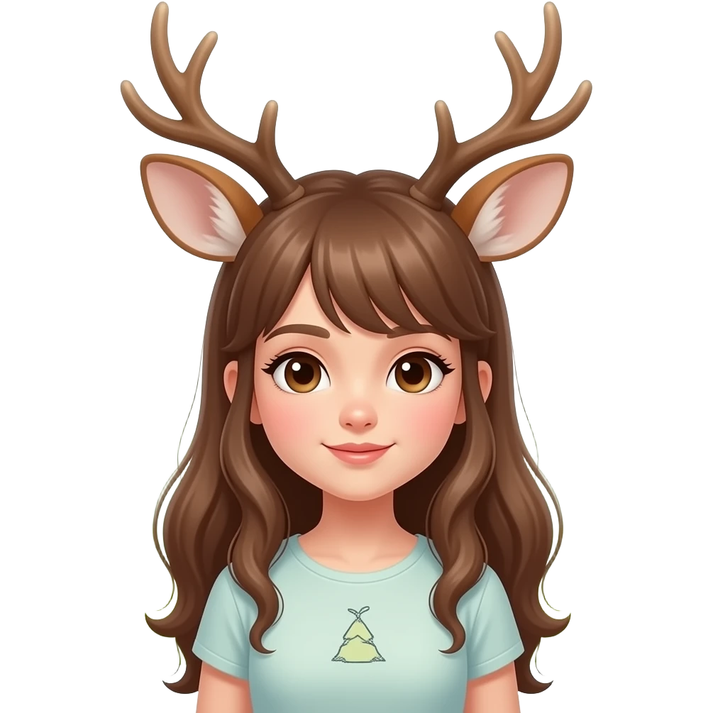 i am just a girl bambi emoji