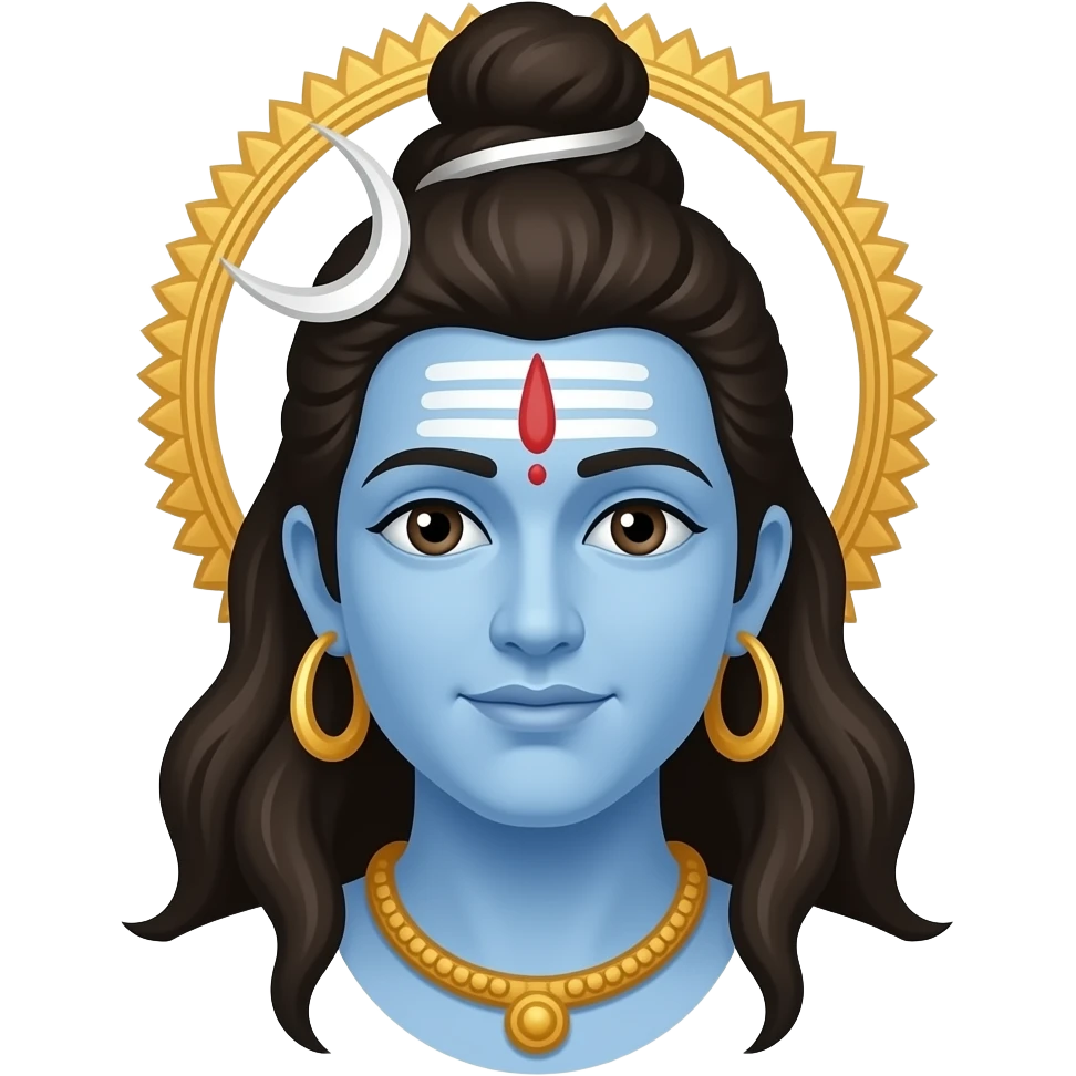 Mahadev tri natra emoji