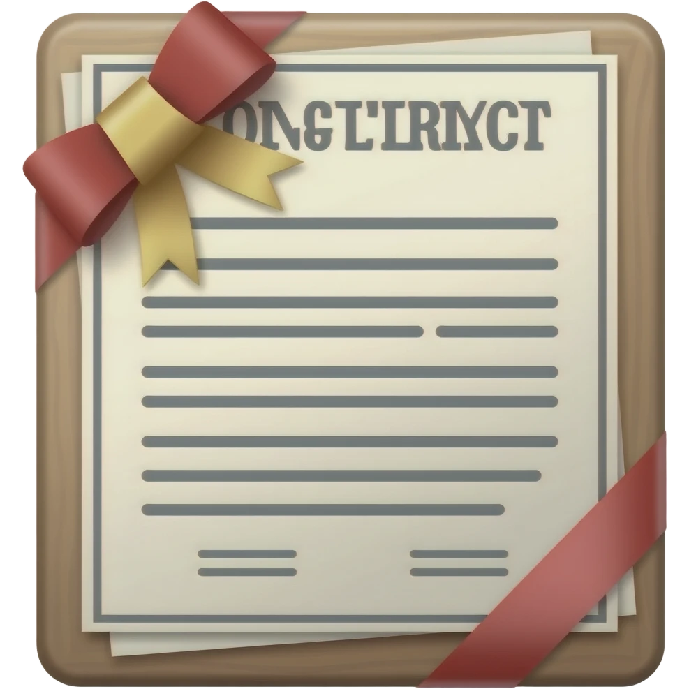 marriage contract emoji