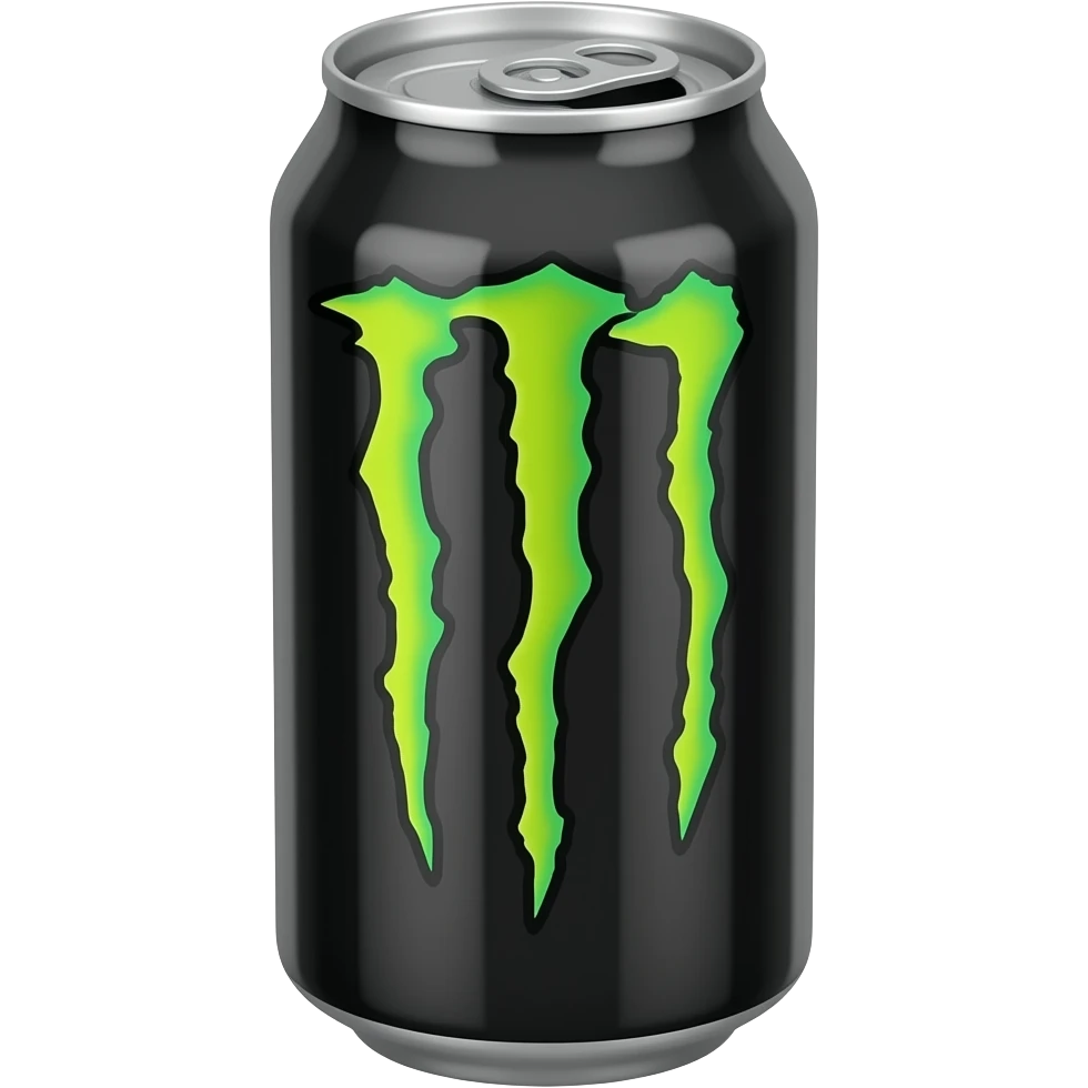 monster energy, no logo emoji
