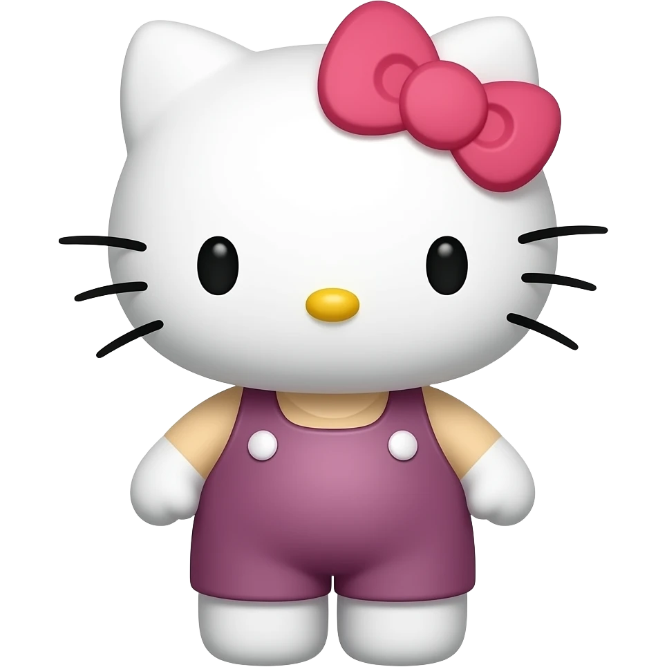 Hello kitty emoji