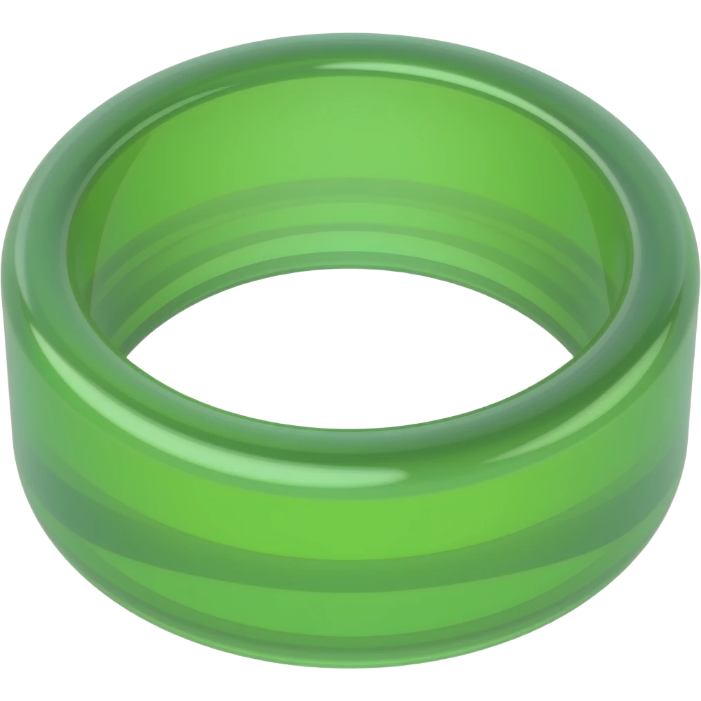 Jelly bangles dusty green emoji