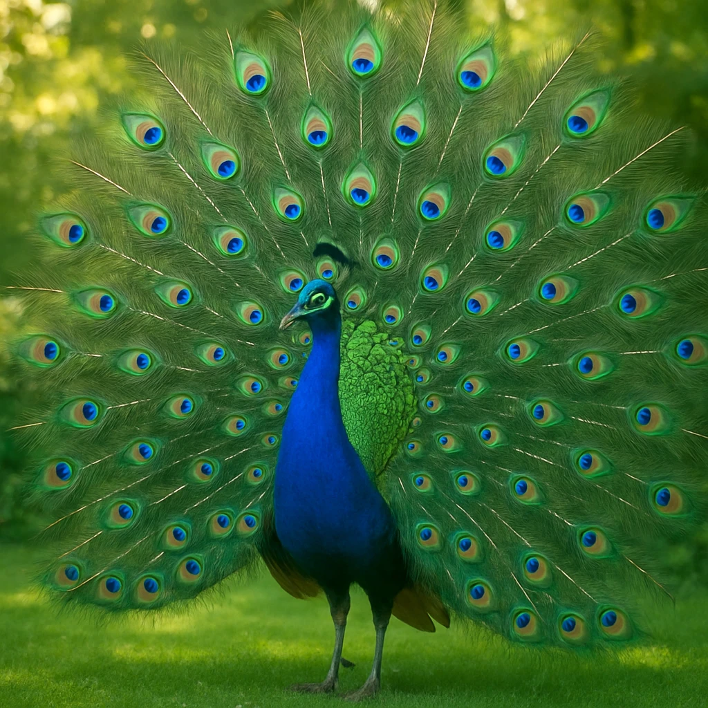Peacock emoji