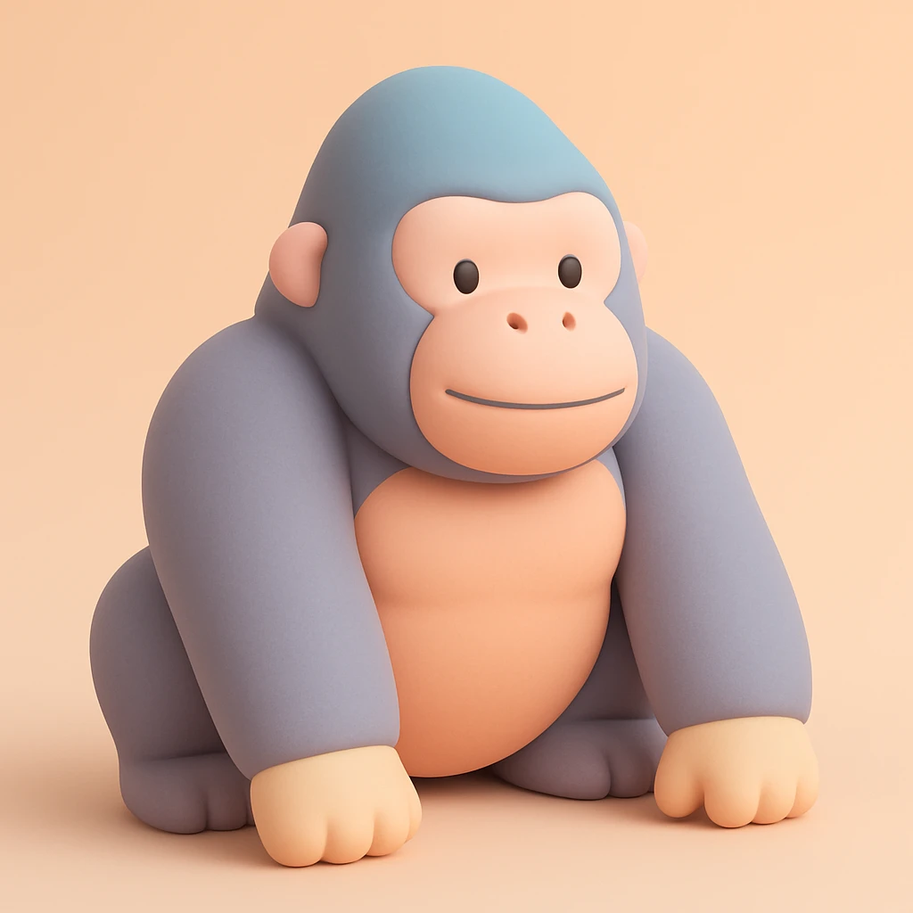 Gorilla emoji