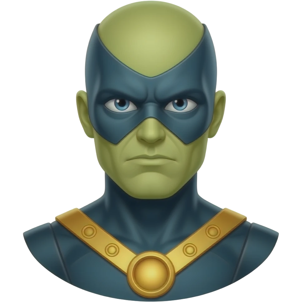 Martian Manhunter from Heroes and Villains emoji