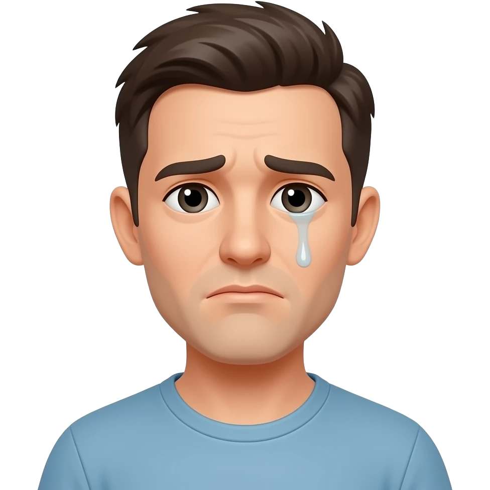 tired failed person emoji