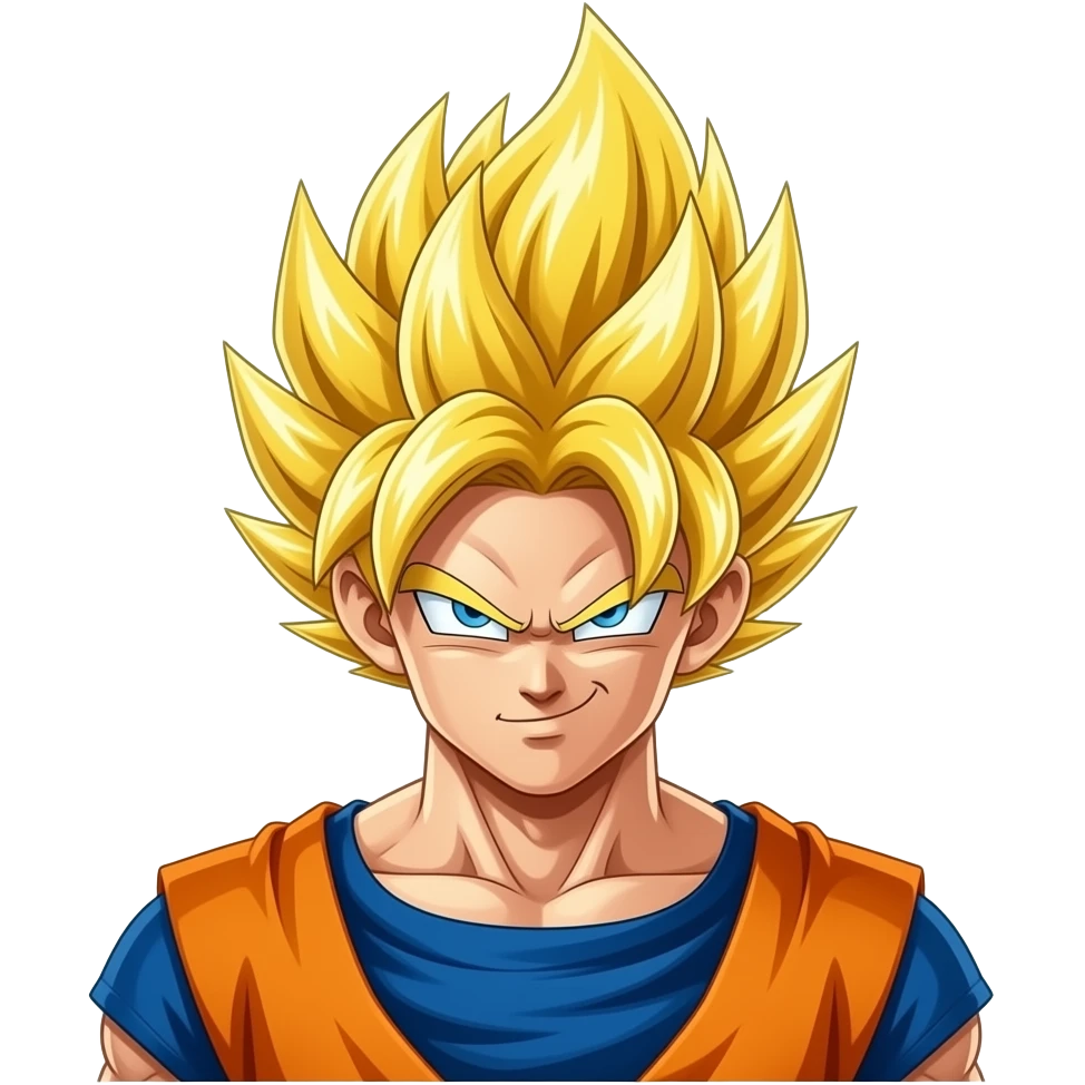 Goku Ultra instinct emoji