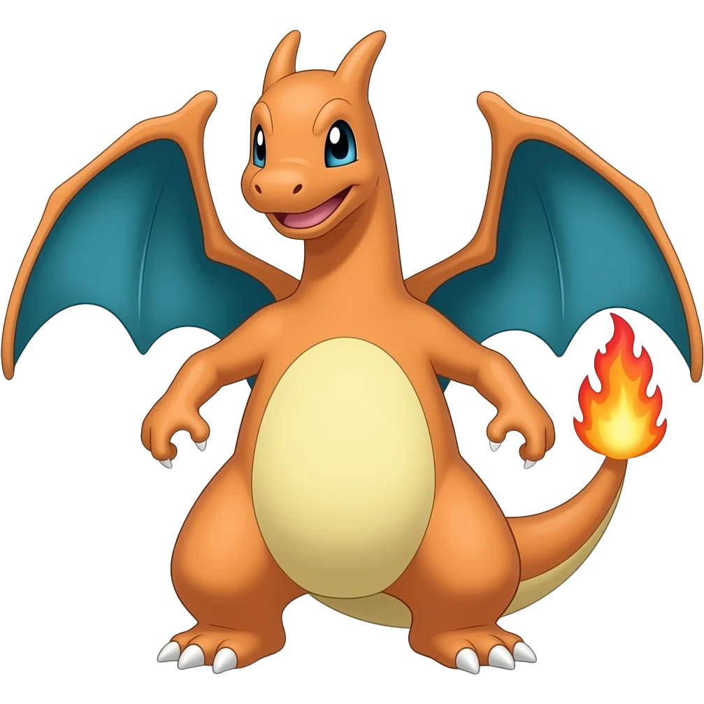 Charizard pokemon emoji