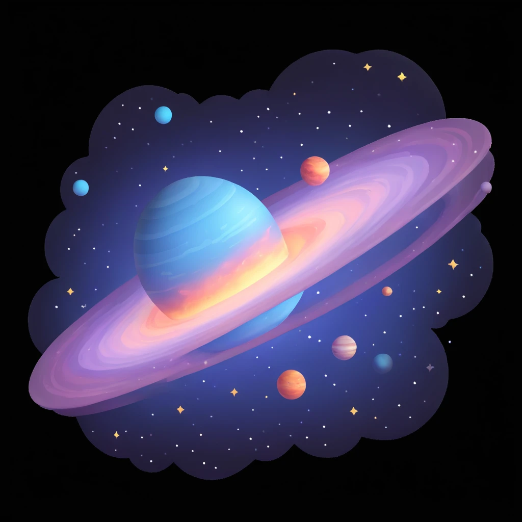 distant galaxy emoji
