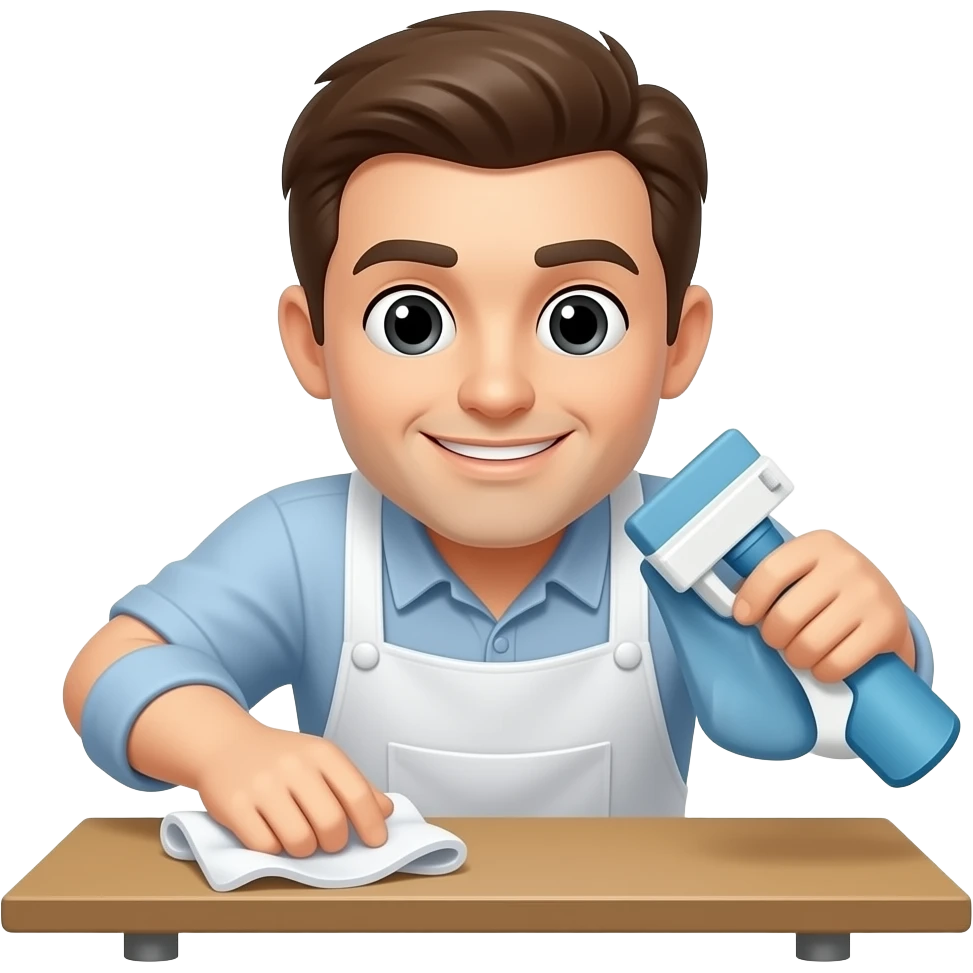 table cleaning emoji