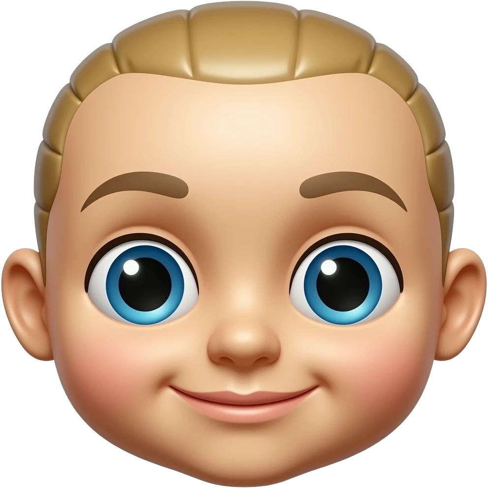 inflatable doll face emoji