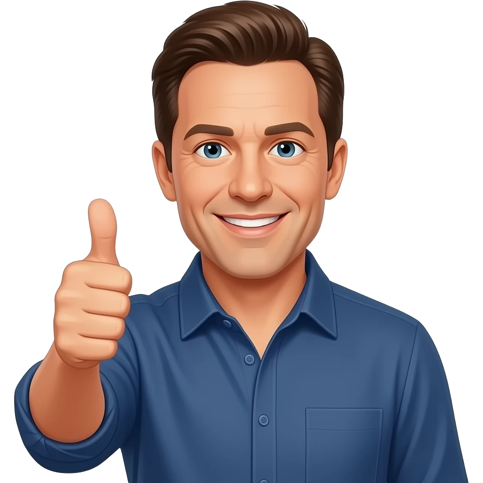 Pete hegseth giving a thumbs up emoji