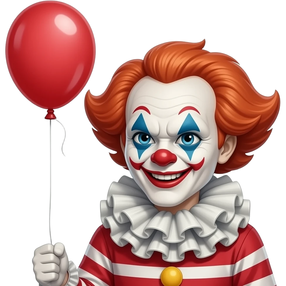 Pennywise mit balloon emoji
