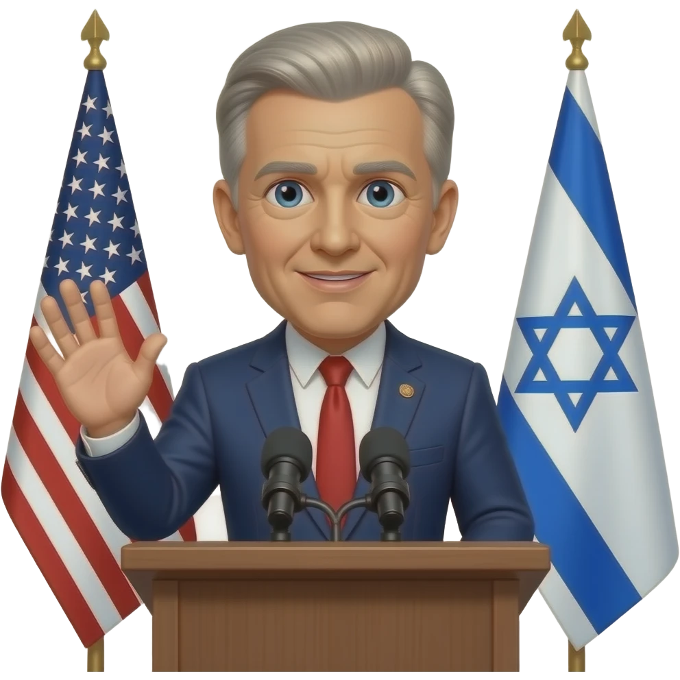 explicitly states their opposition to the United States and Israel. emoji