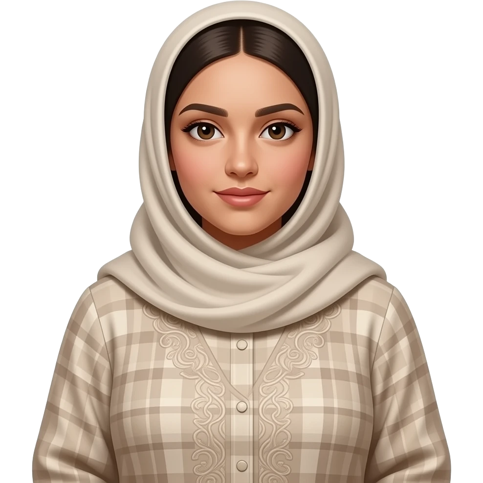 very curvy body, Arab girl emoji