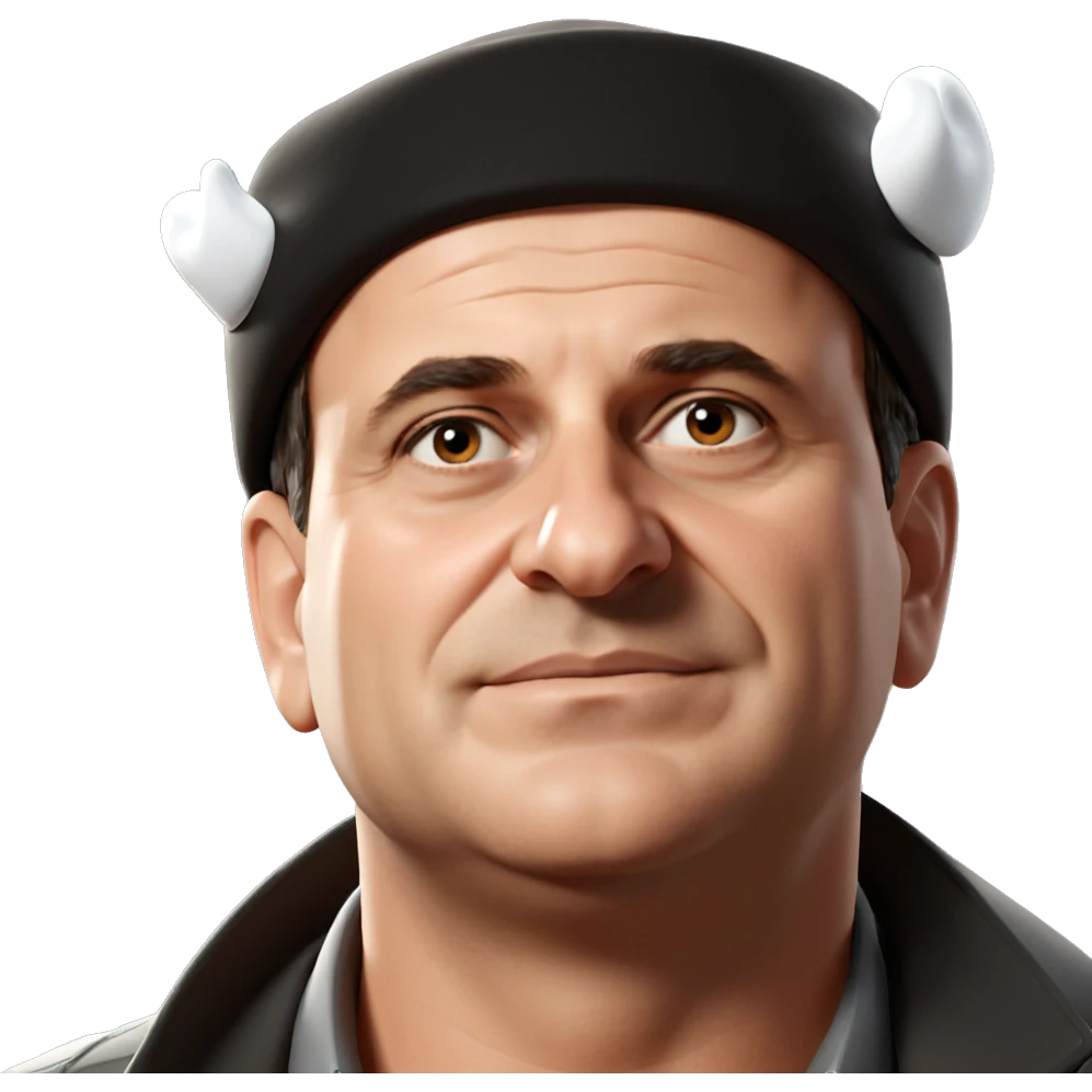 man with hat and mustache emoji