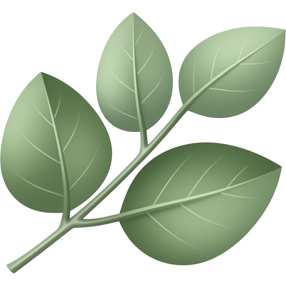 eucalyptus leaves emoji