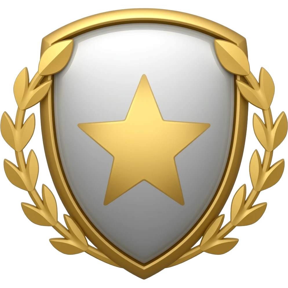V badge emoji