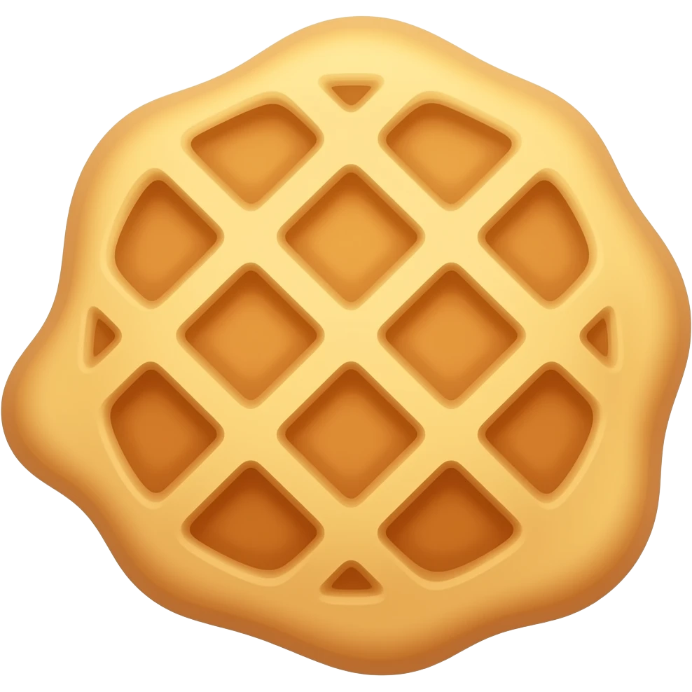 Waffle emoji