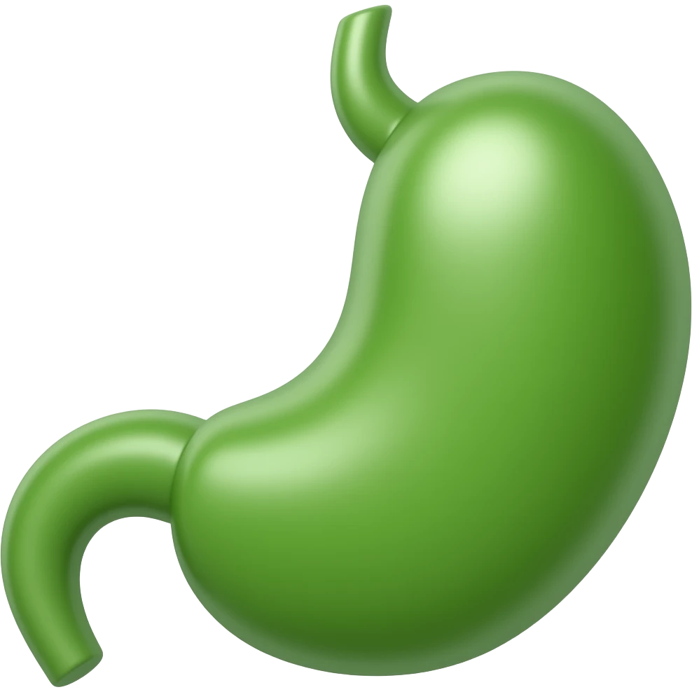 gallbladder, green emoji