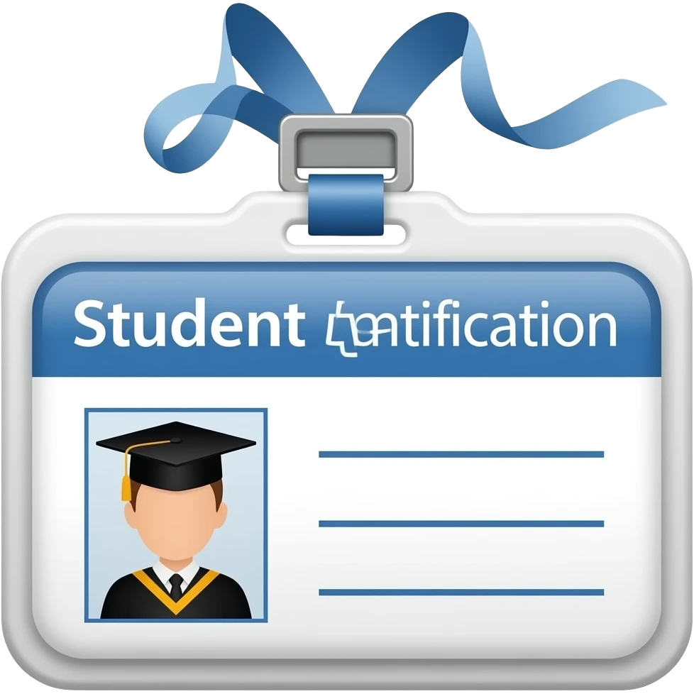 doctoral student identification badge emoji emoji