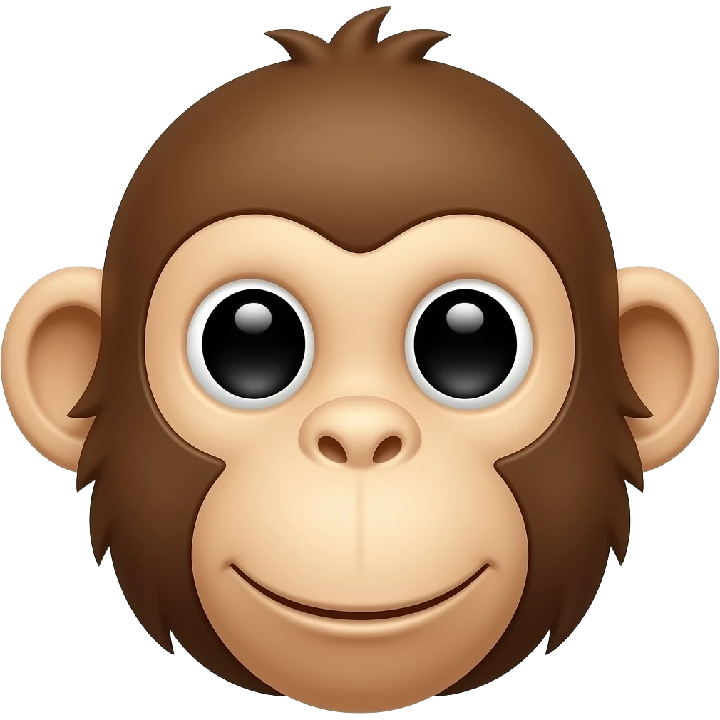 Monkey face emoji